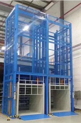 持续来去式起落机主动化保送